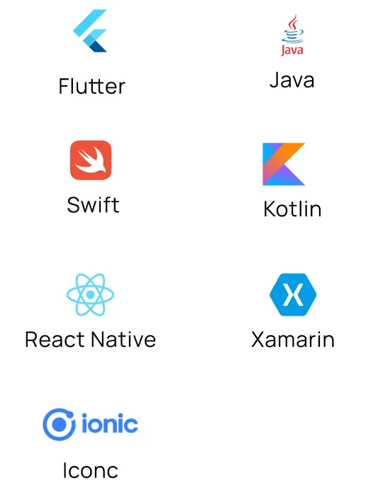 Mobile apps tech stack