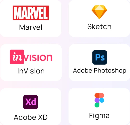 UI/UX design tech stack