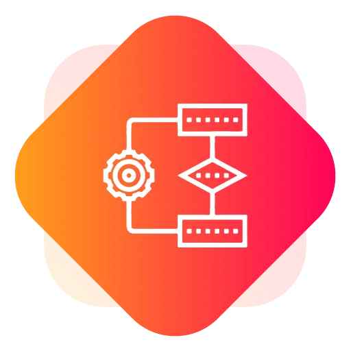 Streamlined Workflows Icon in Healthcare Software Development Services