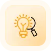 Idea Generation and Research Icon