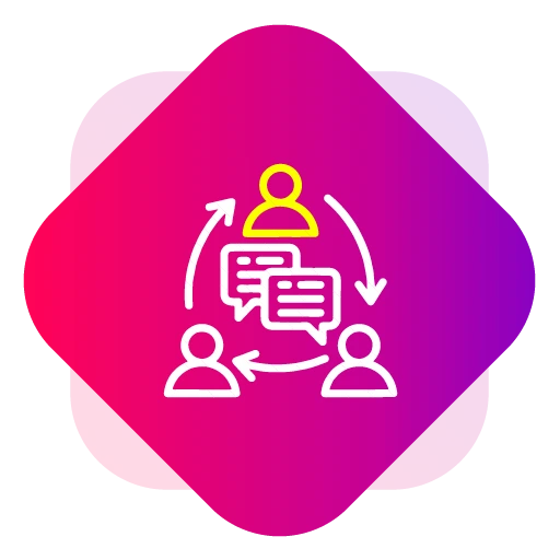 Collaborate & Communicate Icon