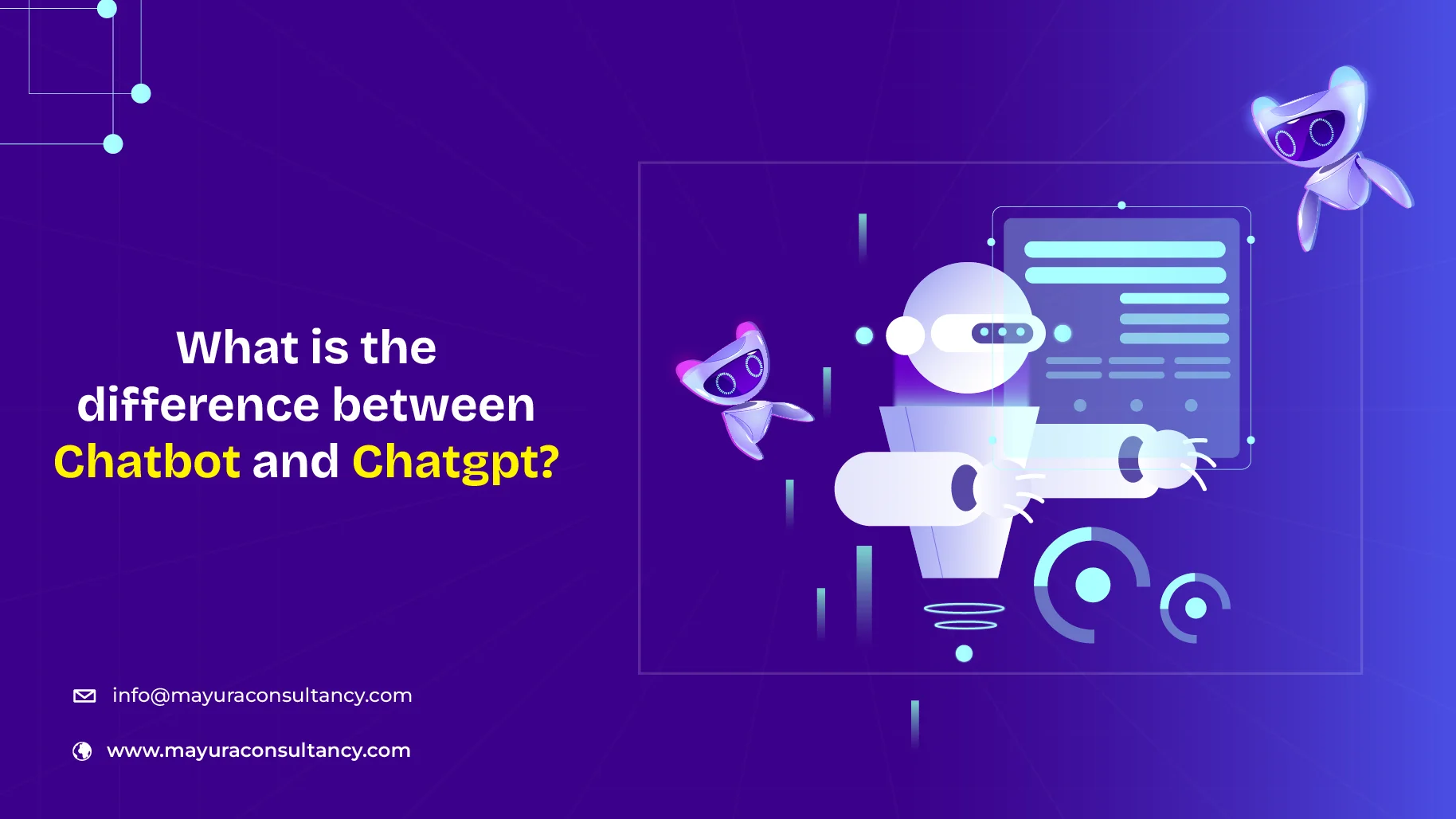 What is the difference between Chatbot and Chatgpt?